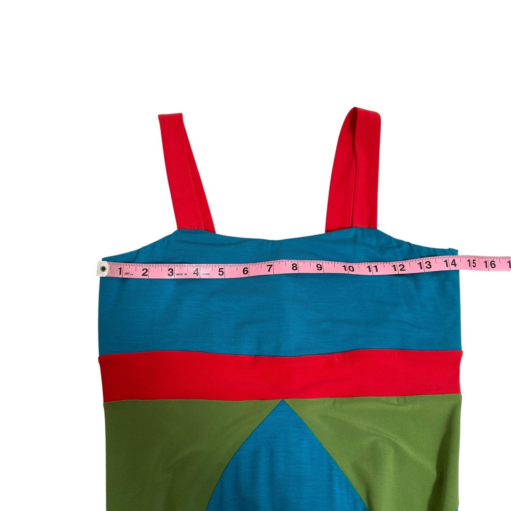 Joseph Ribkoff | Maxi Dress Multicolour Colourblock Geometric Size 2 - Picture 9 of 13